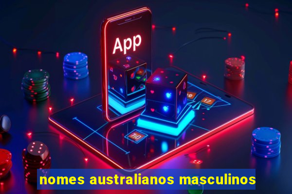 nomes australianos masculinos